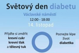 Světový den diabetu – měření zdarma pro všechny