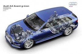 Pohon na zemní plyn: Nové Audi A4 Avant g-tron Pohon na zemní plyn: Nové Audi A4 Avant g-tron