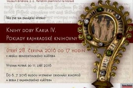 Za knihami z doby Karlovy do Rajhradu Za knihami z doby Karlovy do Rajhradu