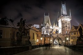 Pražské noční věže s Karlem IV. Pražské noční věže s Karlem IV.