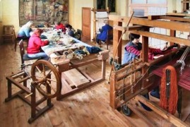 Living museum of tapestries in Valašské Meziříčí