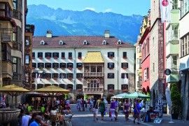 Innsbruck from an eagle's perspective