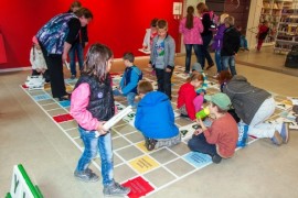 Giant Scrabble on Lužinách