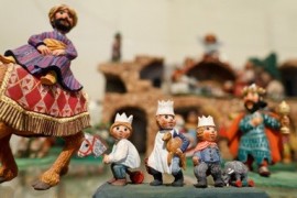 Unique exhibition of nativity scenes. On display are rarities.