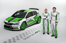 Skoda Fabia R5 - World premiere rally in Czech Republic