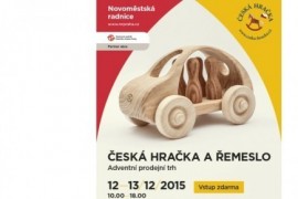 Czech toys and crafts for the third time at the New Town Hall