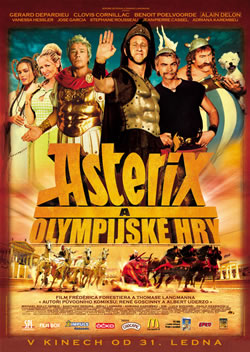 obrázek s filmem Asterix a Olympijské hry