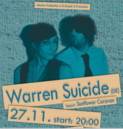 obrázek na koncert WARREN SUICIDE